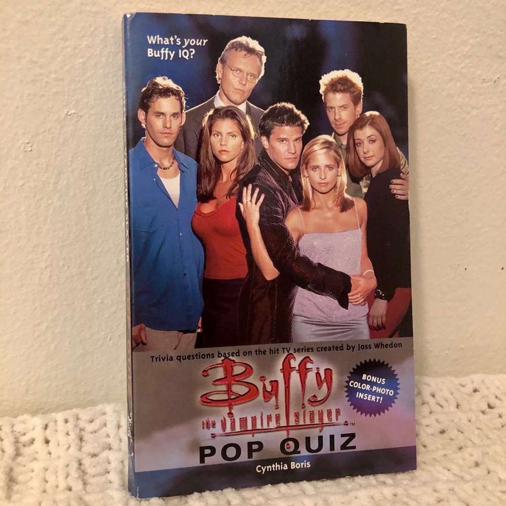 Buffy The Vampire Slayer POP Quiz Book, 1999